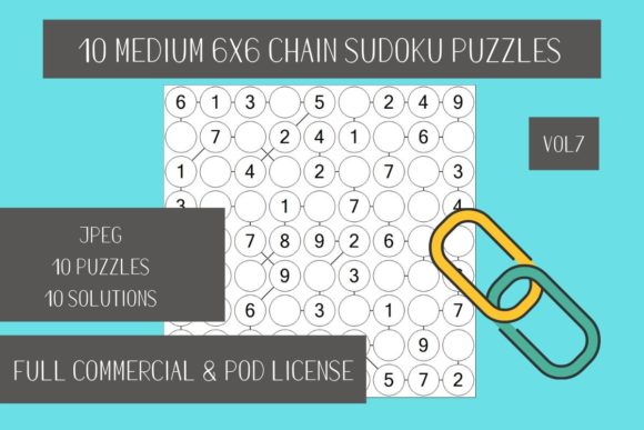 Download 10 Medium Chain Sudoku Vol 7 - Premium Bundle